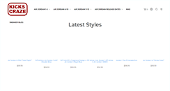 Desktop Screenshot of kickscraze.com